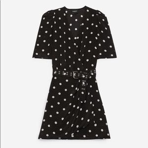 The Kooples Black and White Dress